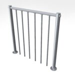 Parapeto turėklai Rondo Zink Plus - Image 2