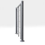 Parapeto turėklai Spino Zink Smart - Image 2