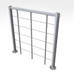 Parapeto turėklai Spino Zink Smart - Image 4